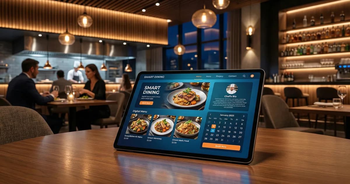 Digital solutions and website development for restaurants & food service businesses